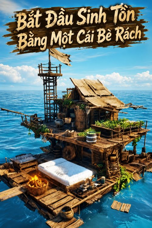Bắt Đầu Sinh Tồn Bằng Một Cái Bè Rách